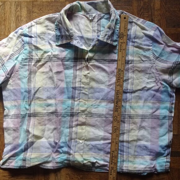 Made in Italy Linen Vintage Shirt - Picture 7 of 8